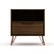 Manhattan Comfort Rockefeller 1.0 Nightstand, Brown 101GMC5 - alternate 1